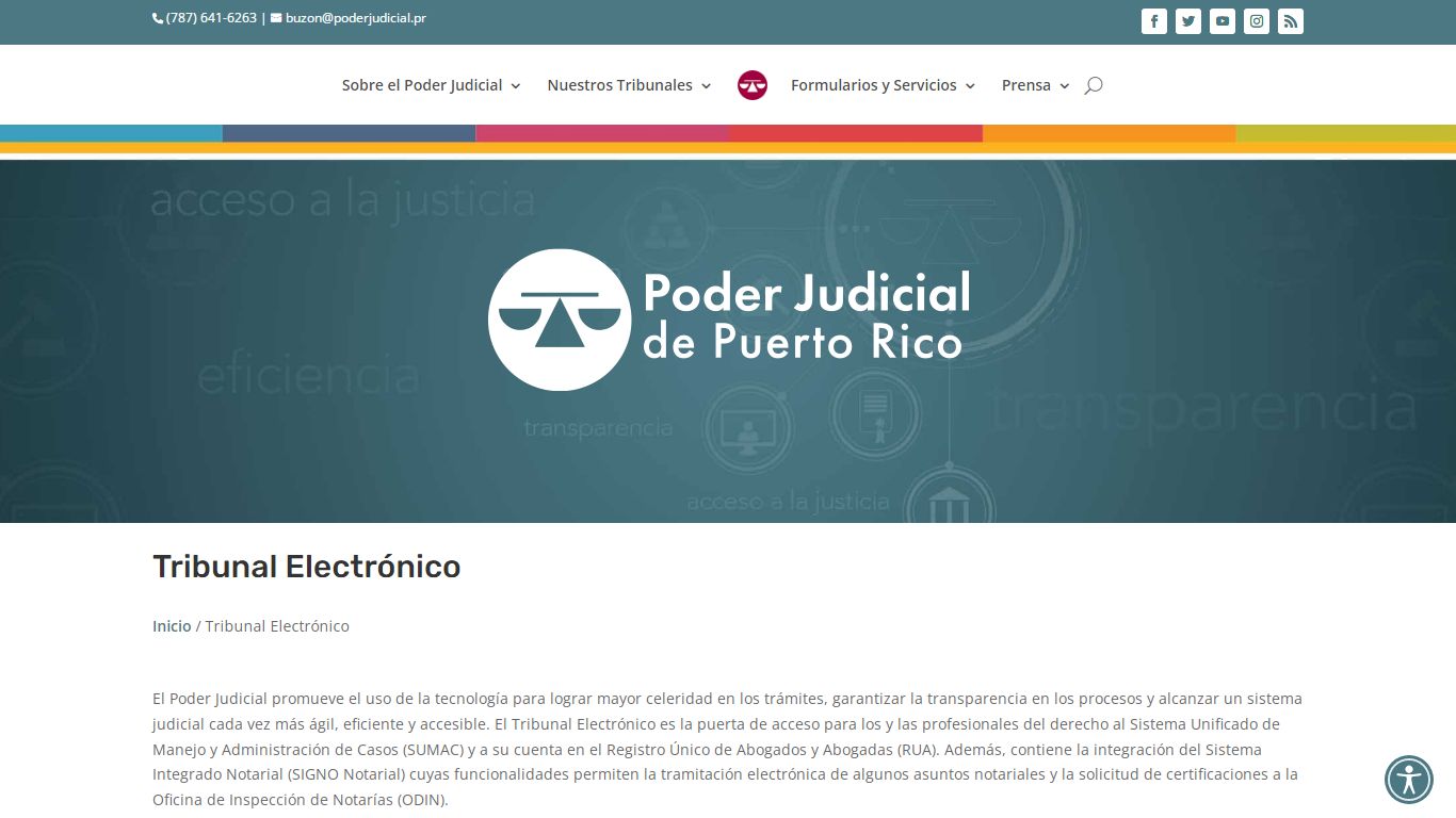 Tribunal Electrónico - Poder Judicial de Puerto Rico