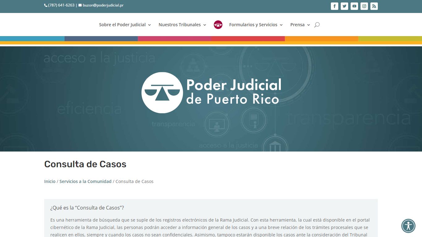 Consulta de Casos - Poder Judicial de Puerto Rico